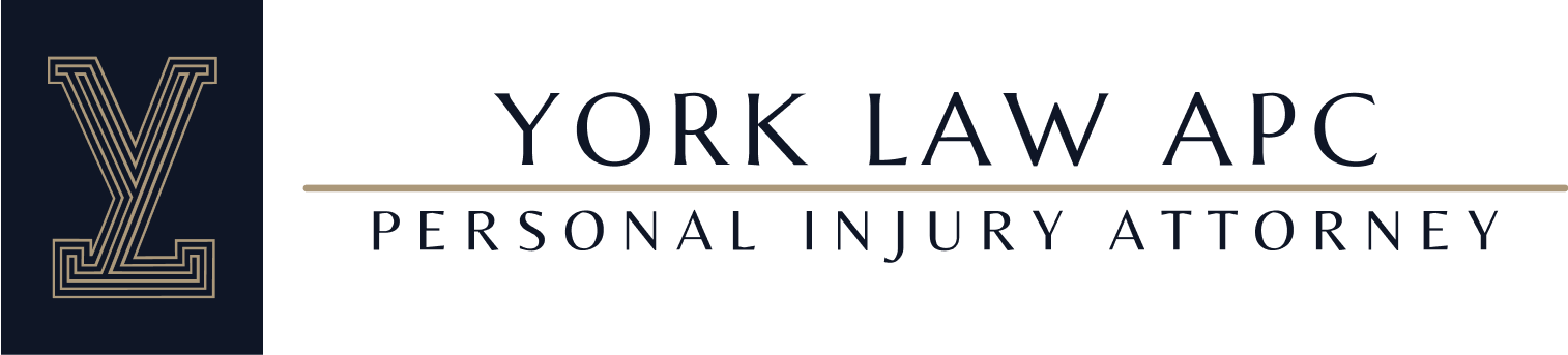 Logo for York Law, a trusted Southern California law firm specializing in injury and consumer litigation